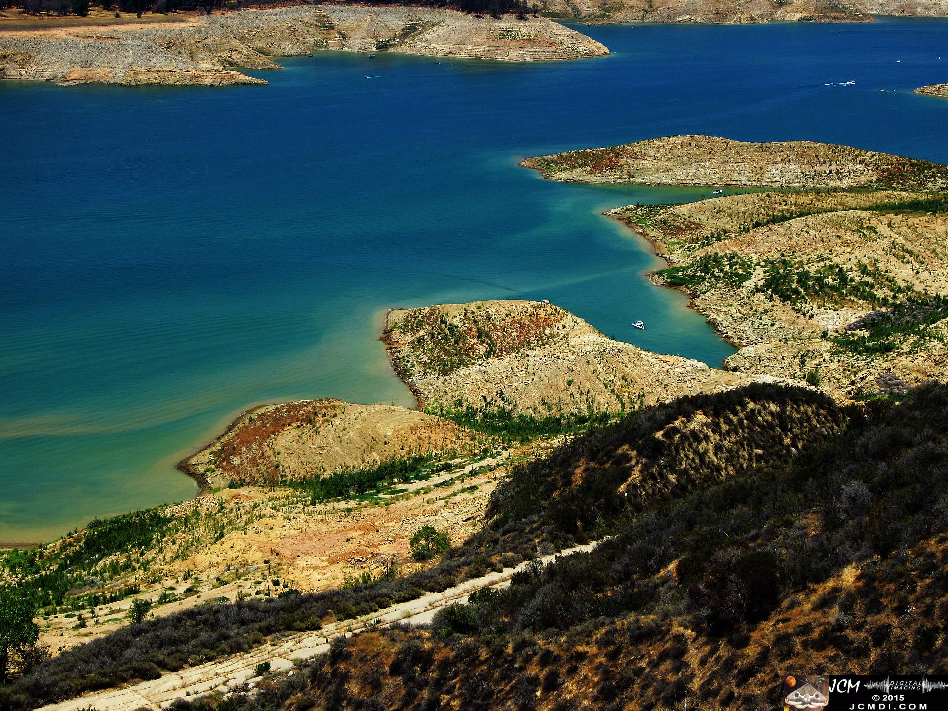 Castaic Lake low water level California drought June 14 2015 jcmdi.com